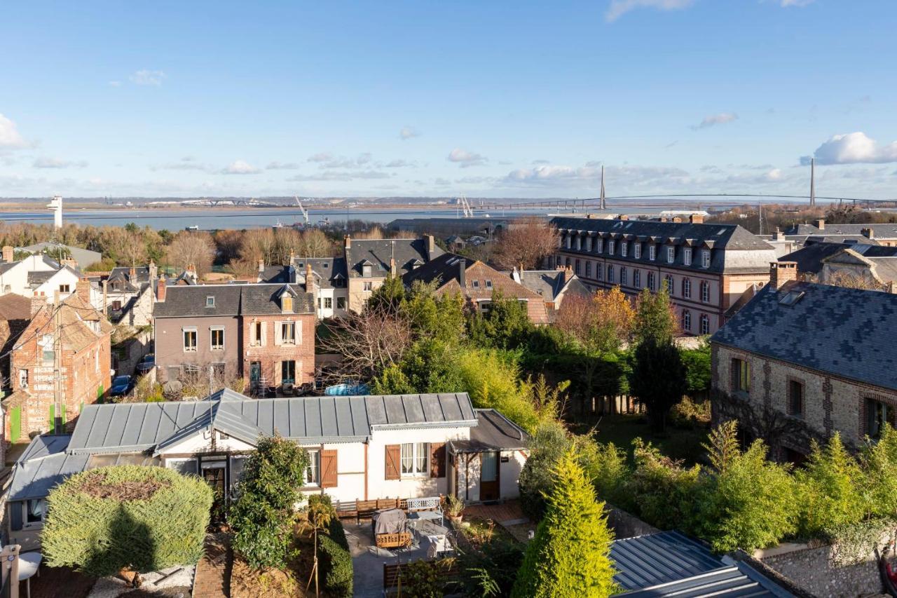 La-Haut - 3 Panorama Of The Estuary - City Center Honfleur Luaran gambar